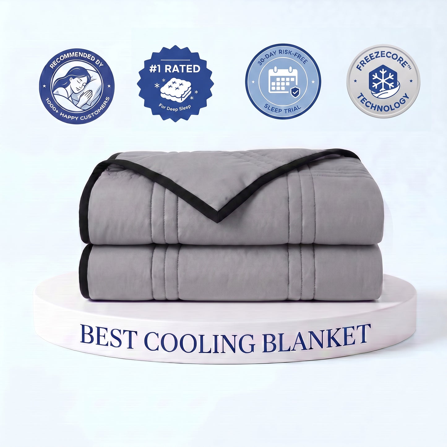 Ice Cooling Blanket - BUY 1 GET 1 FREE & 3 Free Gifts