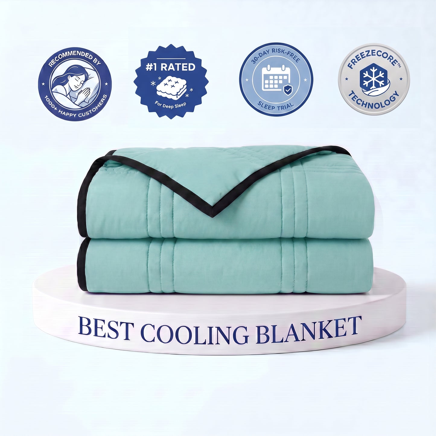 Ice Cooling Blanket - BUY 1 GET 1 FREE & 3 Free Gifts