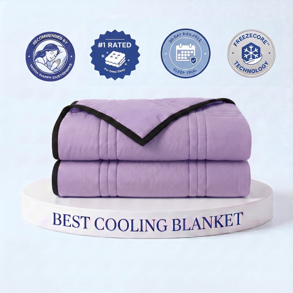 Ice Cooling Blanket - BUY 1 GET 1 FREE & 3 Free Gifts - Fresh Violet