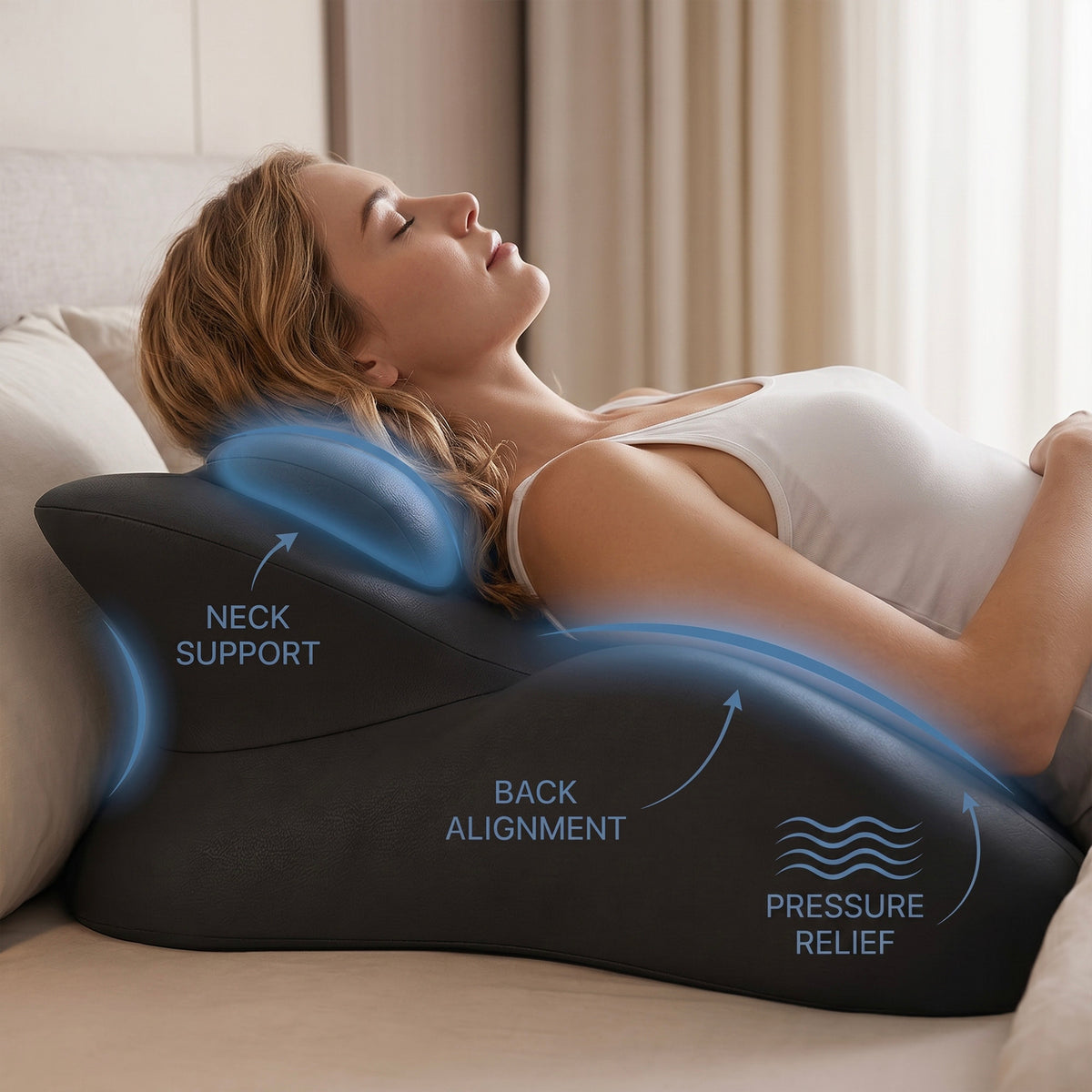 Comfort Support Pillow – Hip & Back Support Cushion