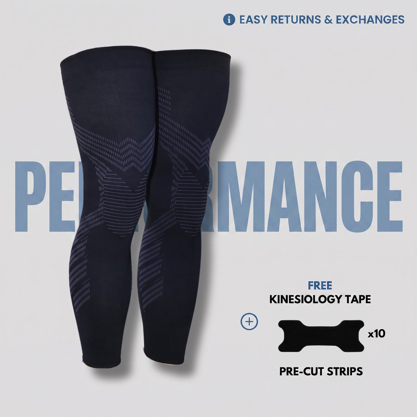 Compression Sleeves For Knees & Legs